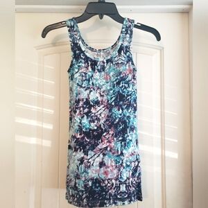 Mossimo Watercolor Tank Top Size Extra Small